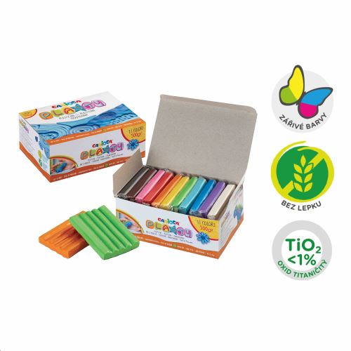 Carioca plastelína, 500 g, mix barev