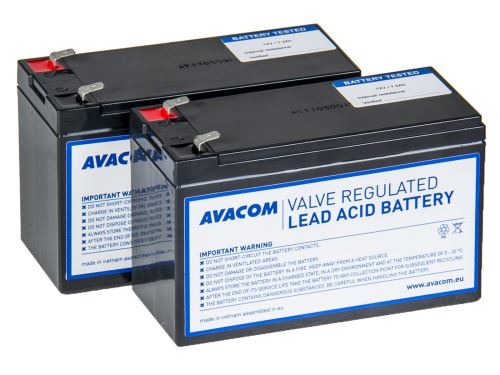 AVACOM AVA-RBP02-12072-KIT - baterie pro UPS Belkin, CyberPower, Dell, EATON, Effekta, FSP