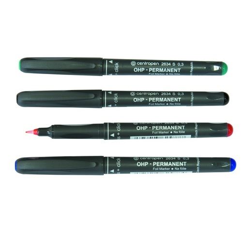 Centropen popisovač 2634S OHP PERMANENT zelený
