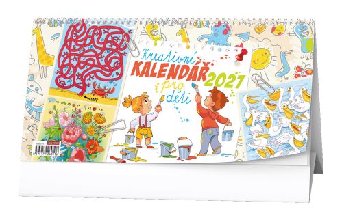 Stolní kalendář - Kreativní kalendář pro děti