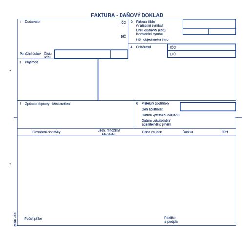 Faktura 2/3 A4 NCR 