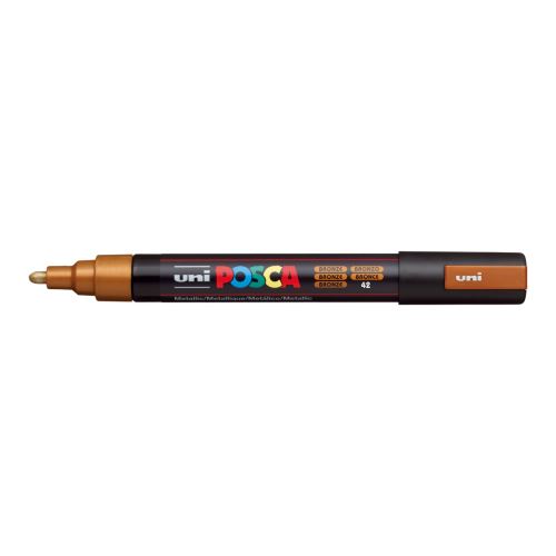 Posca popisovač PC-5M, 1,8 - 2,5 mm, bronzová (42)
