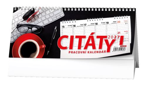 Stolní kalendář - Pracovní kalendář CITÁTY I