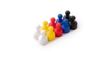 Super silná magnetická figurka výška 2 cm fialová