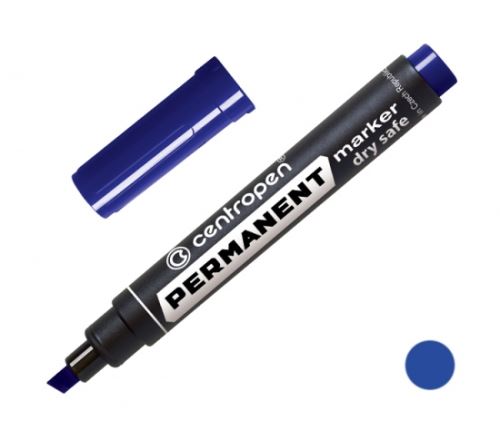Centropen značkovač 8516 NEVYSYCHAVÝ PERMANENT modrý