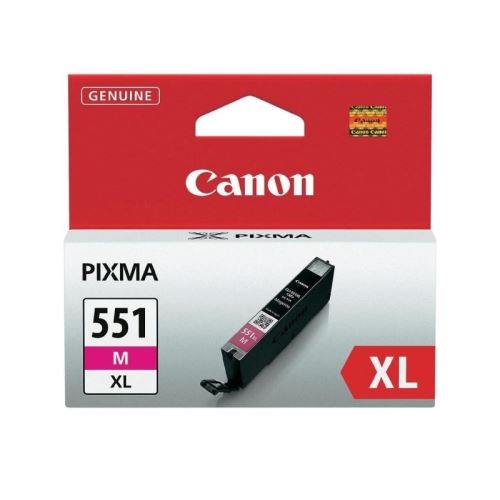 Canon CLI-551 XL M, purpurová velká, originál