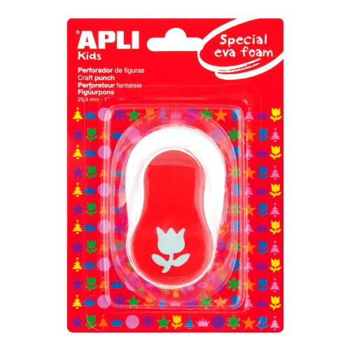 APLI děrovačka - motiv tulipán, na pěnovku