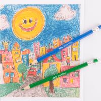 APLI pastelky stiskací s náhradními tuhami, 12 ks, mix barev (4)
