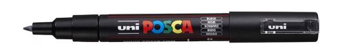 Popisovač POSCA  PC-1M akrylový  0,7 mm, černý (24)