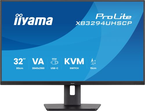 iiyama ProLite/XB3294UHSCP-B1/31,5"/VA/4K UHD/60Hz/2ms/Černá/5R