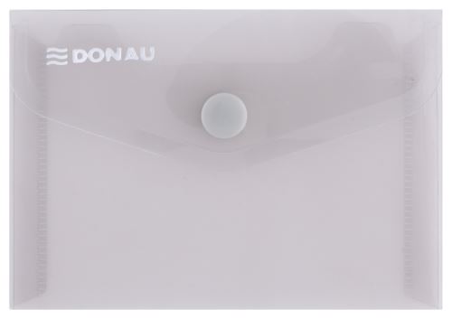 DONAU obálka s drukem průhledná, A7, PP, kouřová
