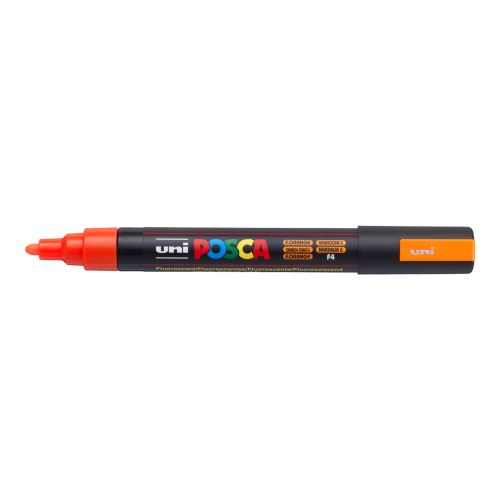 Posca popisovač PC-5M, 1,8 - 2,5 mm, fluo oranžová (F4)