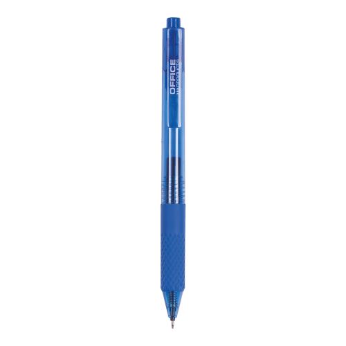 Office Products gelový roller, 0,25 mm, modrý