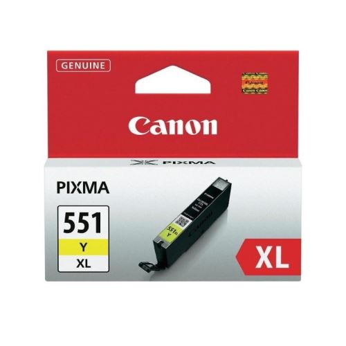 Canon CLI-551 XL Y, žlutá velká, originál