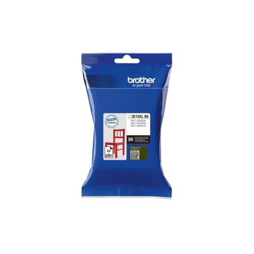 Brother LC-3619XLBK (inkoust black, 3000 str.), originál