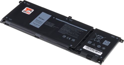 Baterie T6 Power Dell Latitude 3410, 3510, Inspiron 5501, Vostro 5401, 3530mAh, 53Wh, 4cel