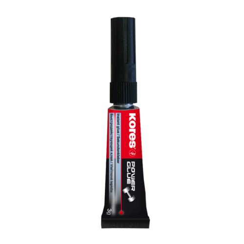 Vteřinové lepidlo Kores Power 3 gr. Glue