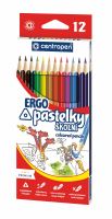 Centropen pastelky trojhranné 9521/12 sada 12 ks