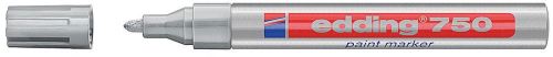 Popisovač lakový Edding 750 stříbrný hrot 2-4 mm