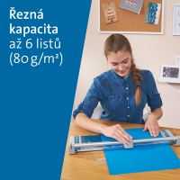 Dahle řezačka kotoučová 508 (gen3), 460 mm, 0,6 mm, DIN A3 (8)