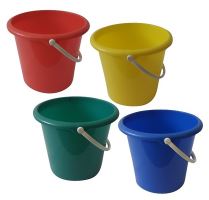 Vědro PVC 5 l bez výlevky plast, plastové ucho