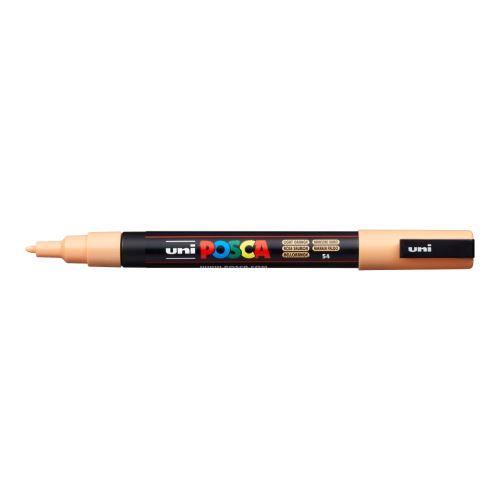 Posca popisovač PC-3M, 0,9 - 1,3 mm, světle oranžová (54)