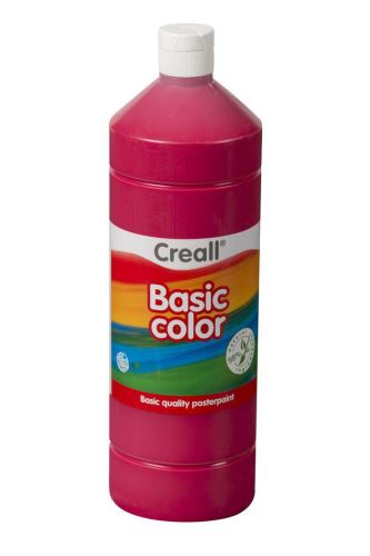Temperová barva 1000 ml tm. červená E01806