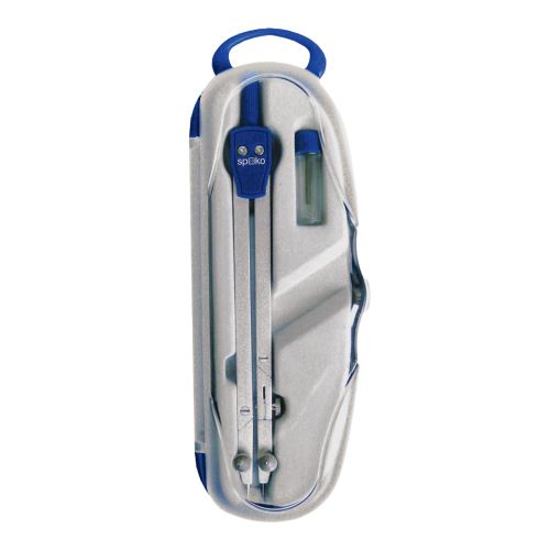 Spoko kružítko - S0515, 15,5 cm, 2 klouby, 1 tuha, modré