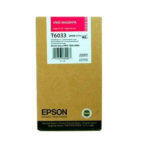 Epson T603 Light magenta 220 ml, original