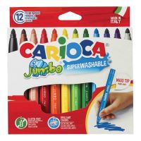 Carioca fixy Jumbo, 12 ks, mix barev (1)