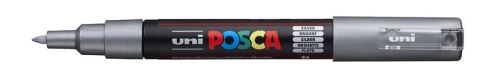 Popisovač POSCA  PC-1M akrylový  0,7 mm, stříbrný (26)