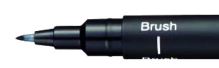 Popisovač UNI PIN BR liner štětcový černý_2 (1)