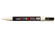 Posca popisovač PC-3M, 0,9 - 1,3 mm, smetanová (46) (8)