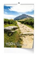 Nástěnný kalendář - Hory Čech a Moravy - A3 (2)