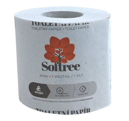 Toaletní papír ECONOMY 1-vrstvý šedý 30 m
