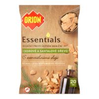 Marca Orion - kuličky proti šatním molům, 20 ks, s esenciálními oleji, cedr, santalové dře (1)