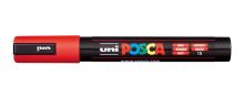 Posca popisovač PC-5M, 1,8 - 2,5 mm, červená (15) (9)