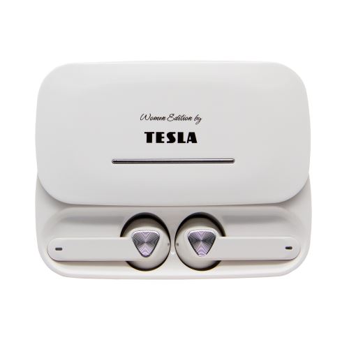 TESLA Sound EB20 bezdrátová BT sluchátka Lux Wh.