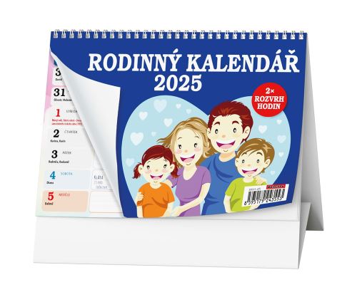 Stolní kalendář - Rodinný kalendář