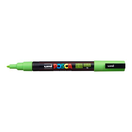 Posca popisovač PC-3M, 0,9 - 1,3 mm, zelené jablko (72)