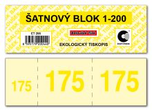 Šatnové bloky 1-200 čísel (7)