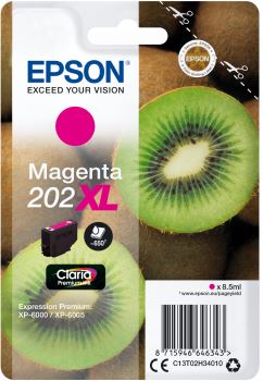 EPSON singlepack,Magenta 202XL,Premium Ink,XL, originál