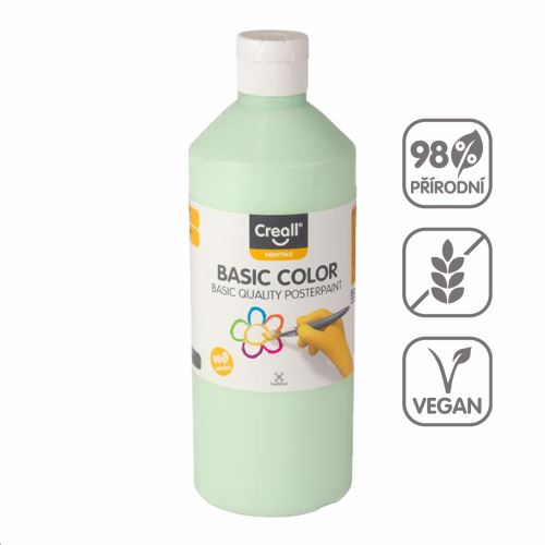 Creall temperová barva, 500 ml, pastelově zelená