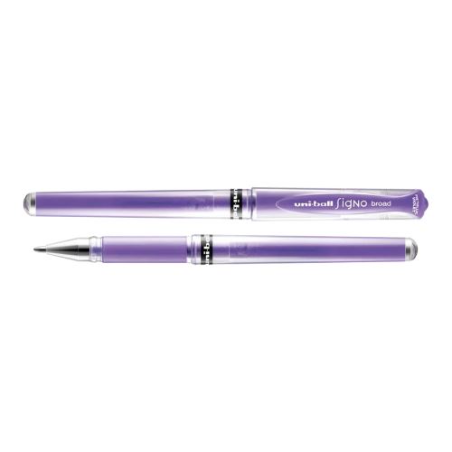 UNI SIGNO gelový roller UM-153, 1,0 mm, metalicky fialový