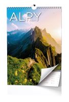 Nástěnný kalendář - Alpy - A3 (2)