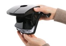 Novus děrovačka B 230 re+new, 30 listů, černá (3)