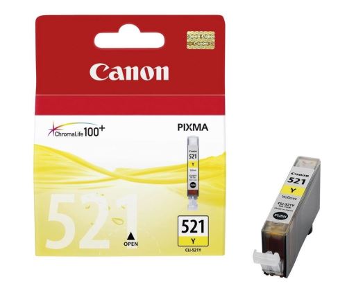 Canon CLI-521Y, žlutý, originál