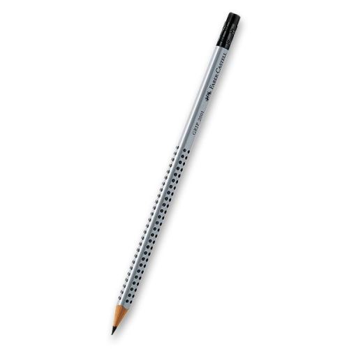 Tužka Faber-Castell GRIP HB s gumou trojboká