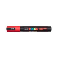 Posca popisovač PC-5M, 1,8 - 2,5 mm, červená (15) (1)