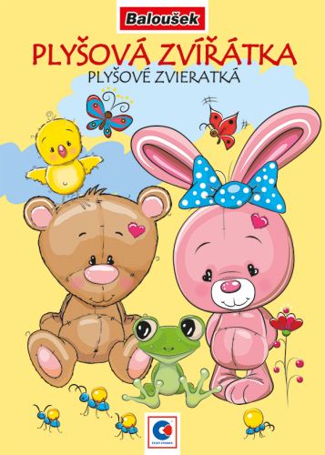 Omalovánka A5 - Plyšová zvířátka